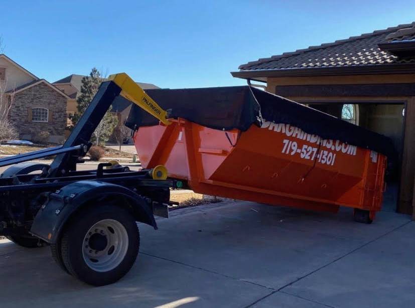 Make your life easier by using a dumpster rental for moving